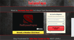 Desktop Screenshot of finalexpenseprogram.com